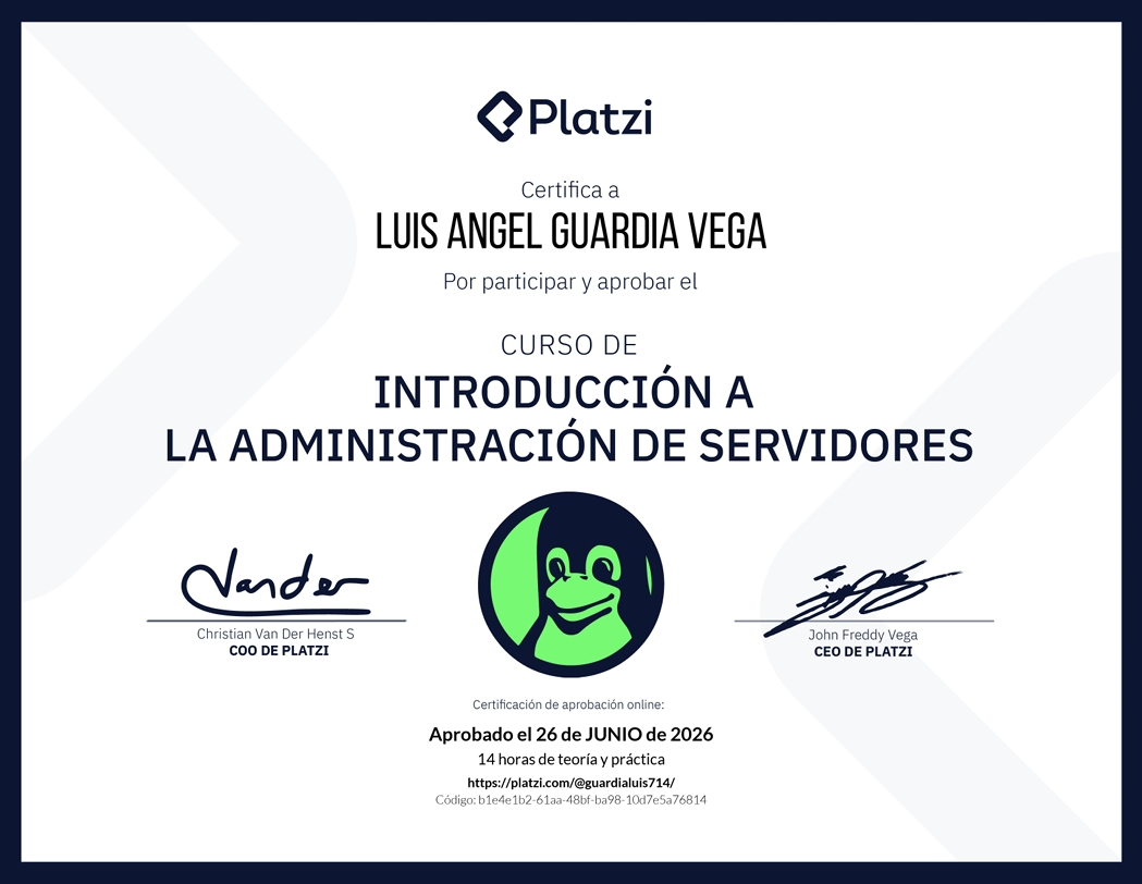 Certificado Linux Server